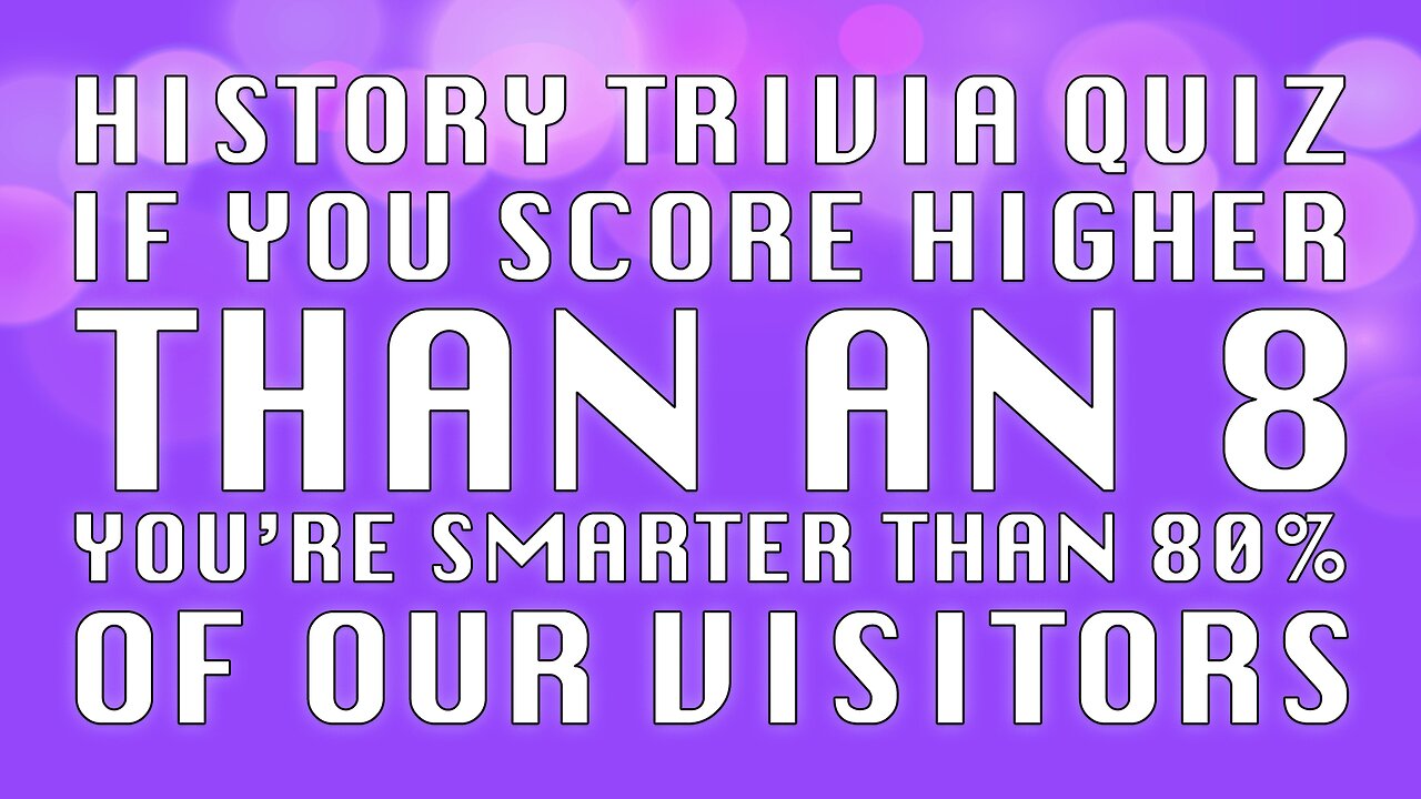 History Quiz