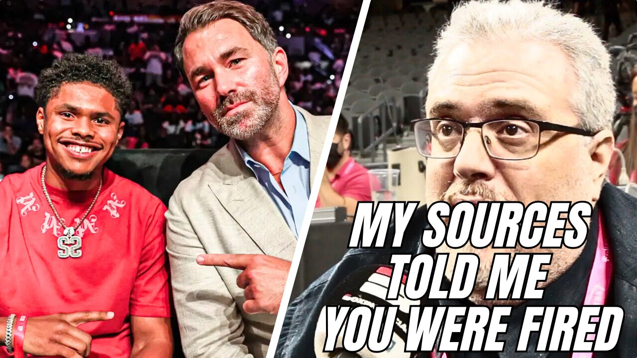 Did Shakur Stevenson Confirm Firing Eddie Hearn?