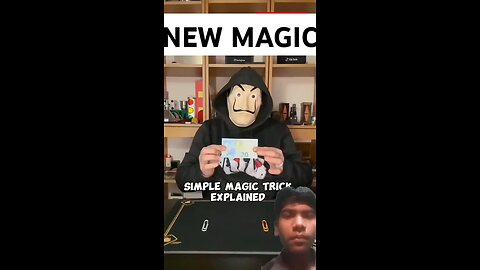 SIMPLE MAGIC TRICK EXPLAINED #magictrick