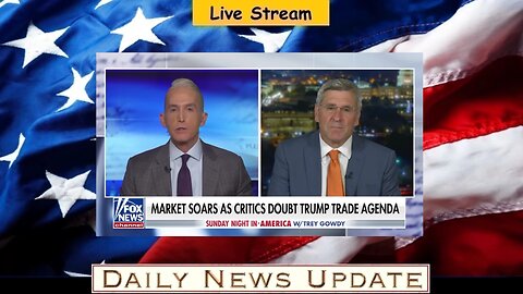 x443a: Fox News 08/18 - Stephen Moore: The market likes Trump's policies