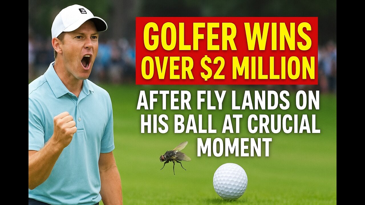 Golfer Wins $2,000,000 Thanks to a FLY?!