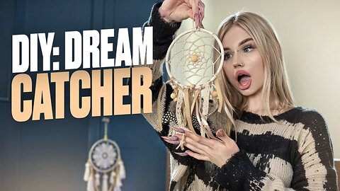DIY: Dream Catcher 🌙✨ Handmade for Good Vibes