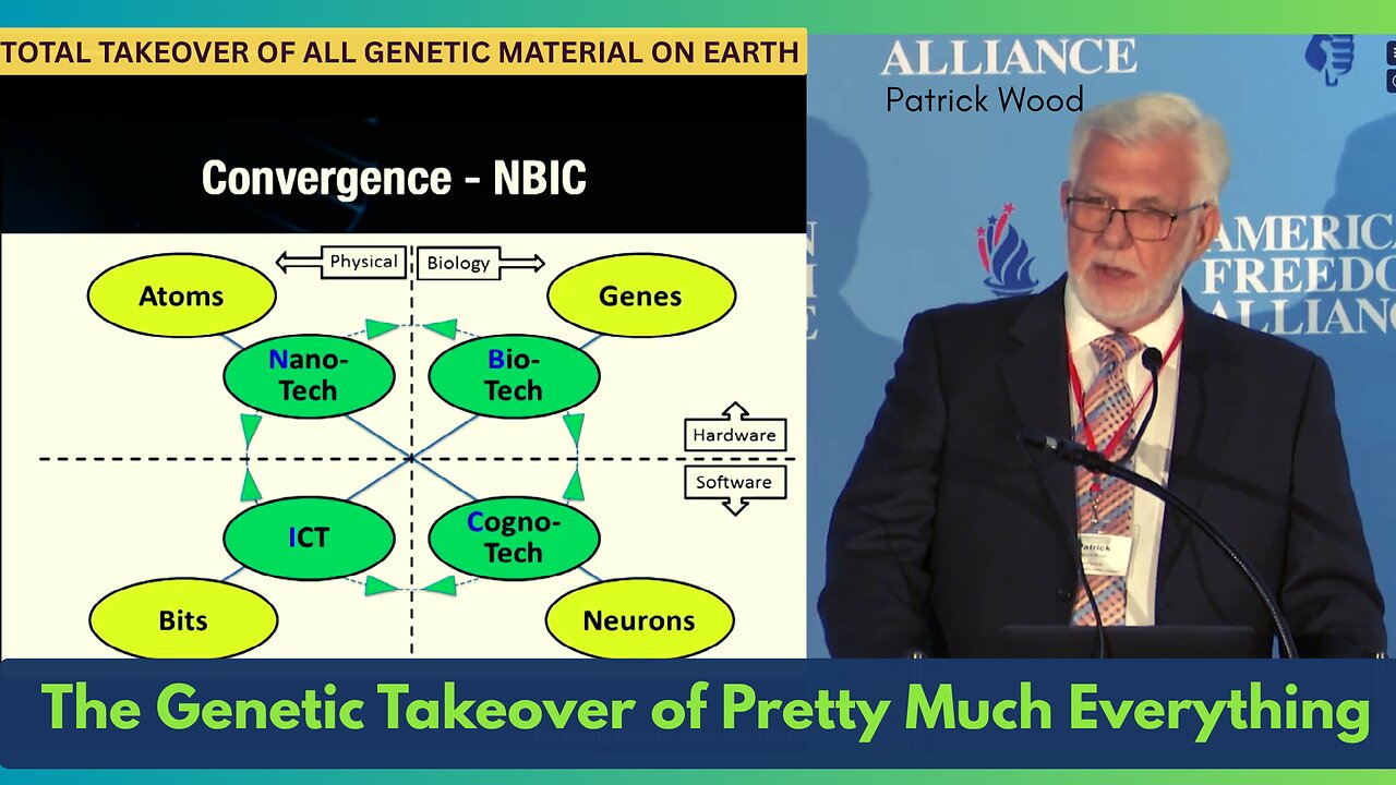 Patrick Wood: THE TOTAL TAKEOVER OF ALL GENETIC MATERIAL ON EARTH