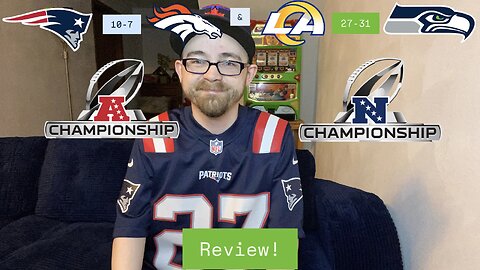RSR8: 2025-26 AFC Championship Game & NFC Championship Game Review!