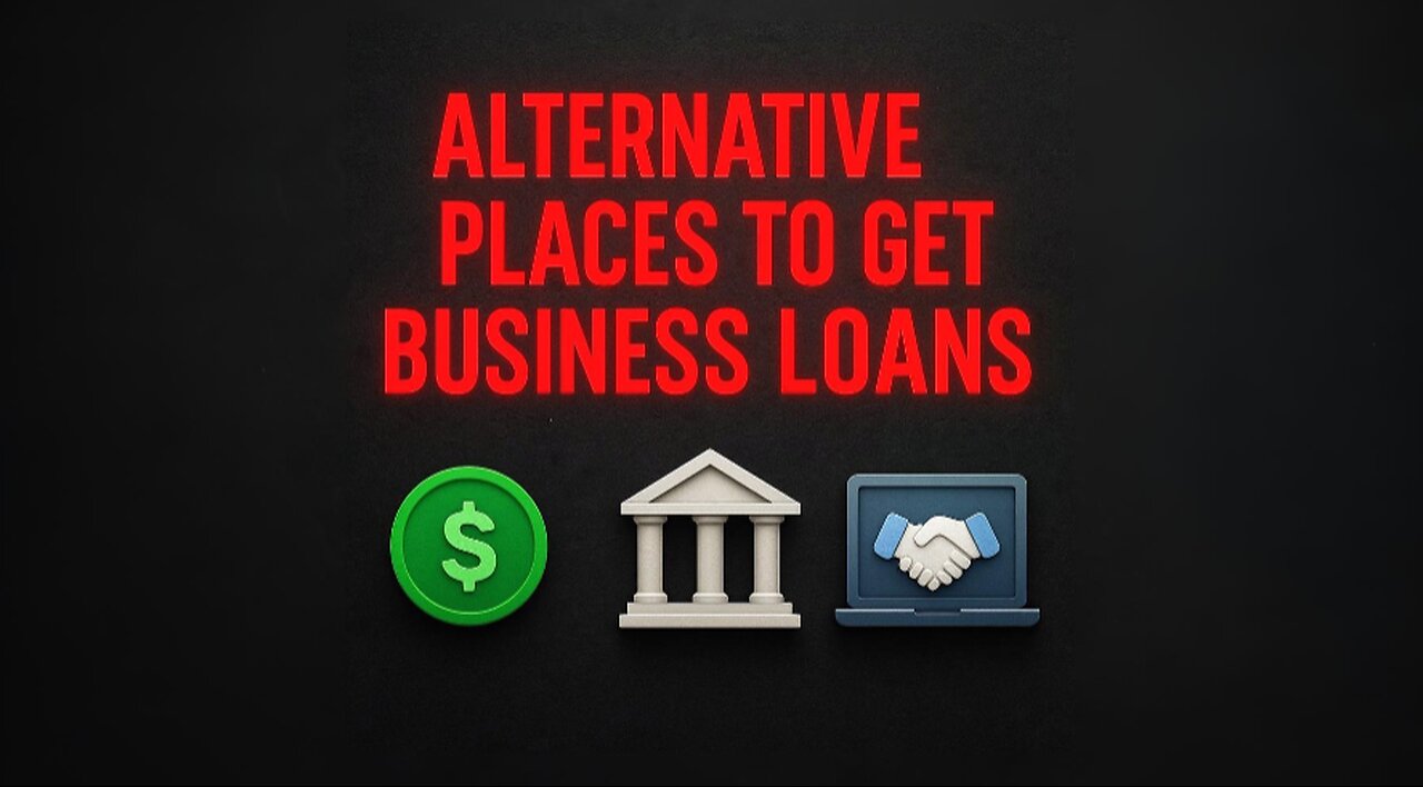Alternative places you can get a business loan 💵💵💵