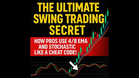 The Ultimate Swing Trading Secret: How Pros Use 4/8 EMA and Stochastic Like a Cheat Code!