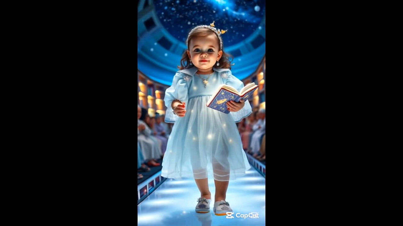 Adorable Cosmic Dreamer Steals the Catwalk! ✨👶 #Shorts