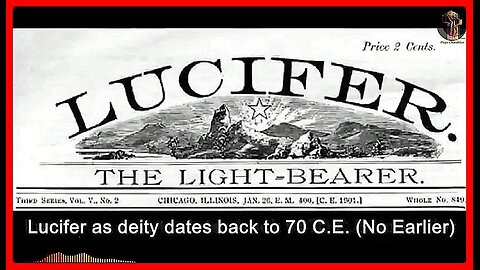 Lucifer, Mithras and the Degree of the 'GEW' • Frank O'Collins •🕞11 min