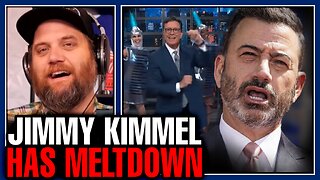 Jimmy Kimmel RAGES After Gutfeld Sets RECORD RATINGS On Fallon CRIES About Stephen Colbert FIring
