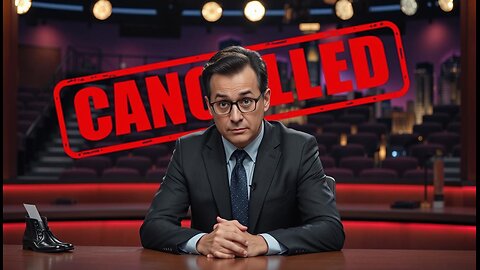 Stephen Colbert Show: CANCELLED 📺❌