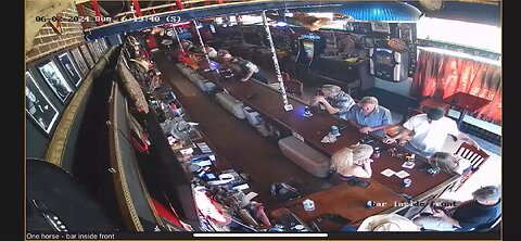 Never throw a barstool over the bar