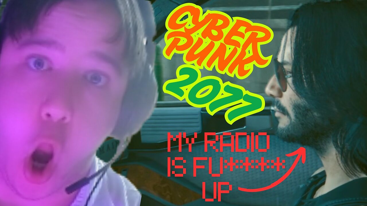 CYBERPUNK 2077 / JE PARLE AVEC LES NPC / JE FAIS UNE COURSE / JHONY FOUT LE BORDEL DANS MA RADIO