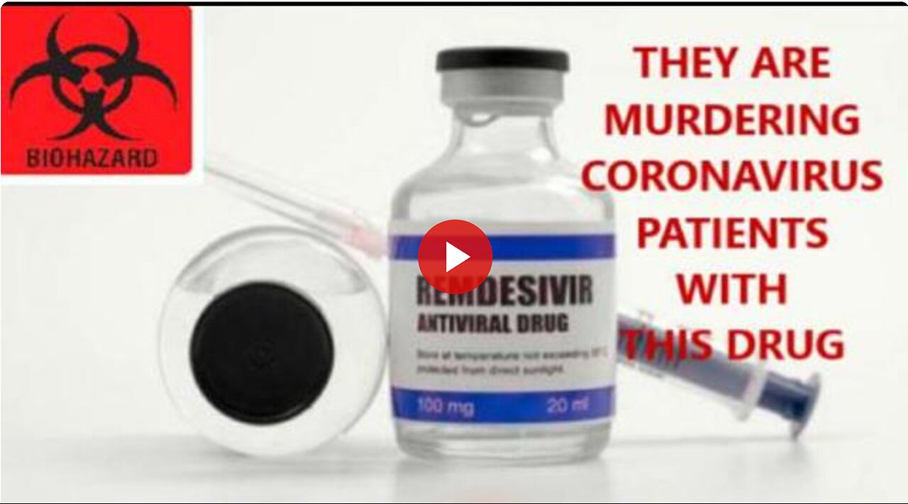 Zmapp and Remdesivir have a 54% mortality rate when used on humans and Fauci knows this