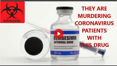 Zmapp and Remdesivir have a 54% mortality rate when used on humans and Fauci knows this