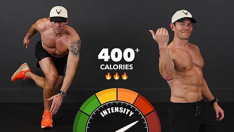 30 Min Savage HIIT Workout 🔥 400+ Calories! (No Equipment, No Repeats)