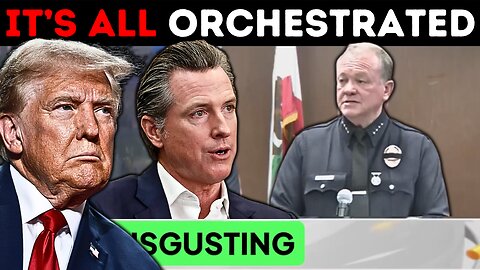 LAPD Chief Confirms This is Larger Orchestrated Conspiracy