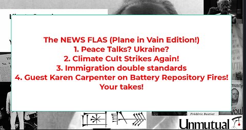 Liberty Conspiracy LIVE 5-14-25! Plane in Vain? Climate Cult His Again, Karen Carpenter!