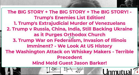 Liberty Conspiracy LIVE 9-4-25 Trump Venezuela, Trump Illinois, Trump Genocider