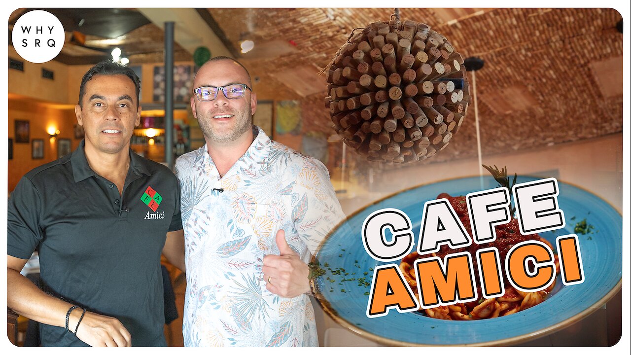 Bringing Italy to Downtown Sarasota: Café Amici’s Massimiliano Nigri on Food, Culture, and Community