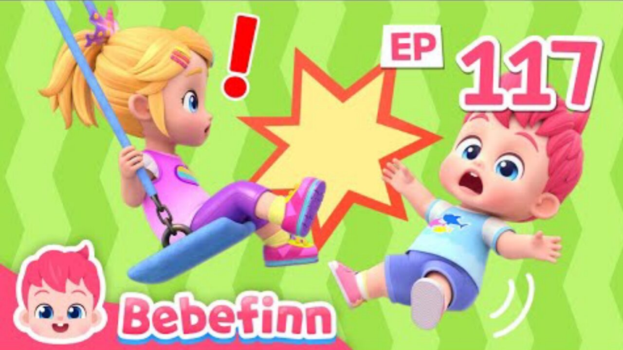 Ouch ! Playground Safety Song | Bebefinn Nursery Rhymes for Kids