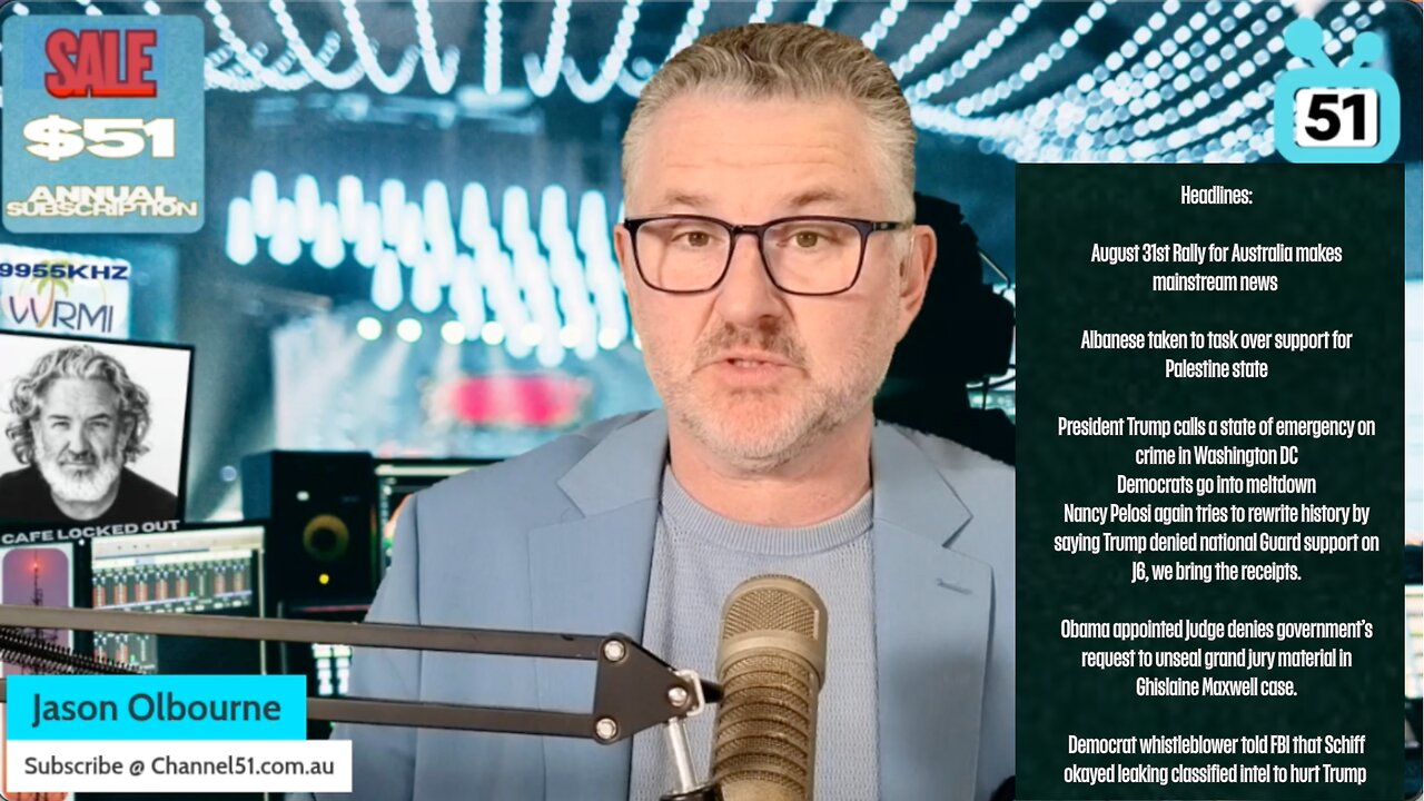 Cafe Locked Out 6pm Nightly News: Tuesday August 12th, 2025