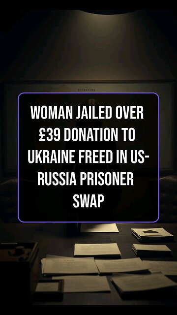 Woman jailed over £39 donation to Ukraine freed in US-Russia prisoner