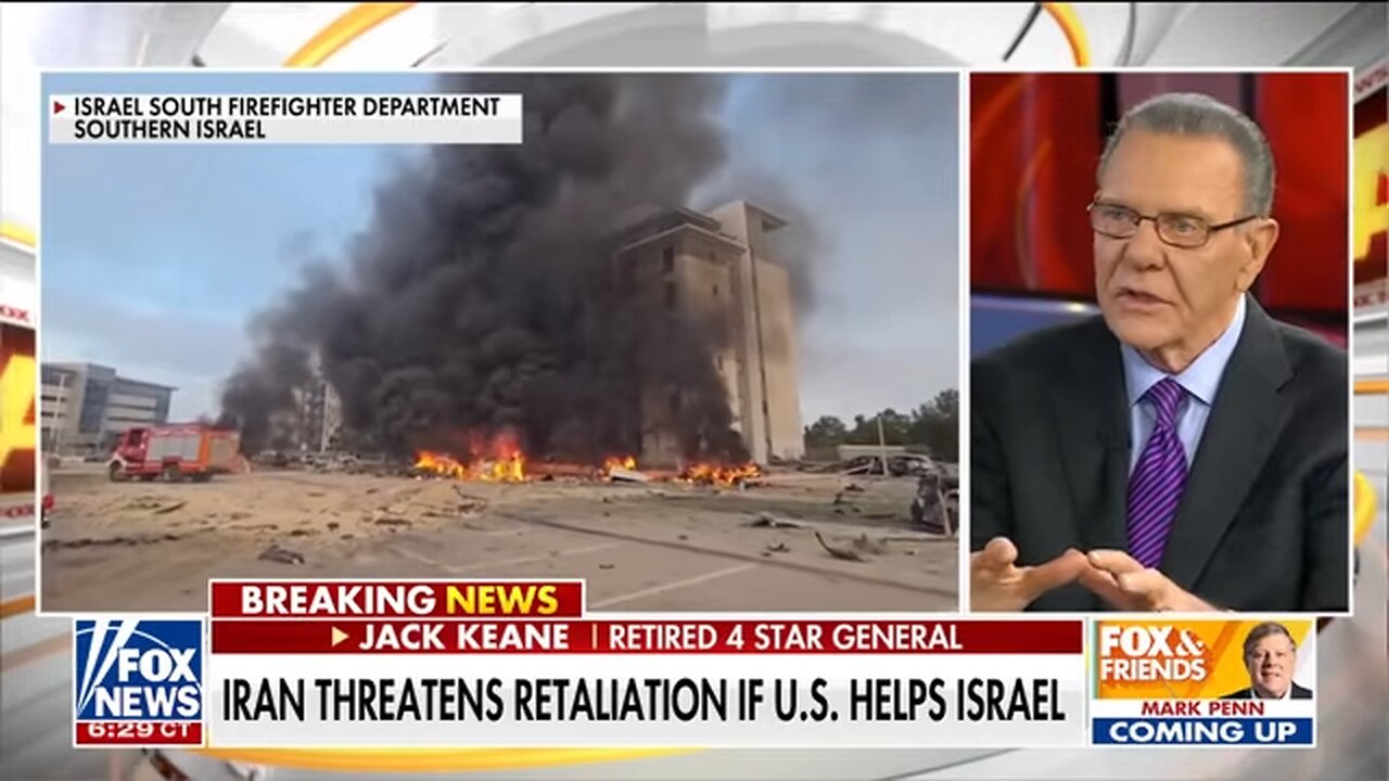 Gen. Keane: We are looking at the end here