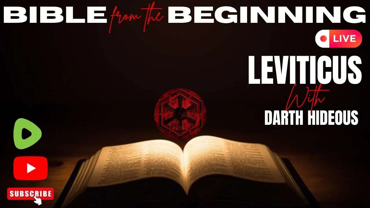 Bible From The Beginning - Leviticus (01-08) - W/ DarthHideous