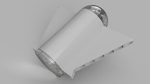 Micro Bicopter Batwing Prop Drone-Plane (Two-part Tube)