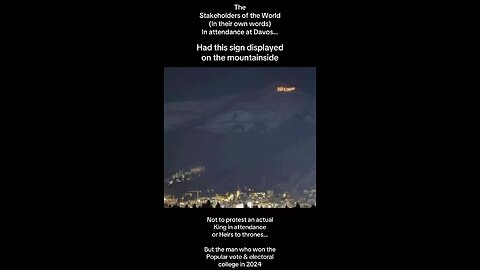 No Kings in Davos