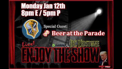 Enjoy The Show - Episode 86 w/ Special Guest 𝐁𝐞𝐞𝐫 𝐚𝐭 𝐭𝐡𝐞 𝐏𝐚𝐫𝐚𝐝𝐞 @ScottZPatriot