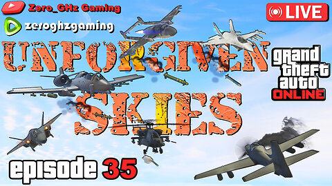 (⸨🔴⸩) GTA ONLINE - LIVE AERIAL COMBAT!🛩 💣🔥