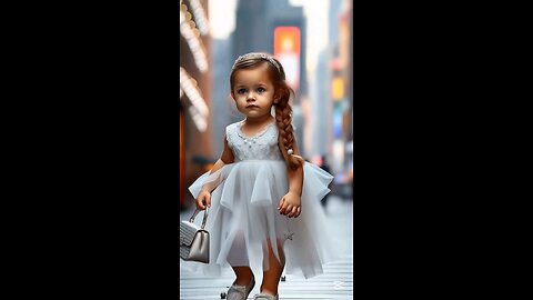 Hyper-Realistic Couture! Baby Models in Victorian Elegance & Dreamy Celestial Glam #shorts #viral