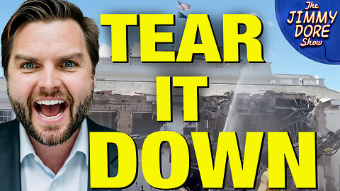 JD Vance Is EXCITED To Be Destroying The White House!