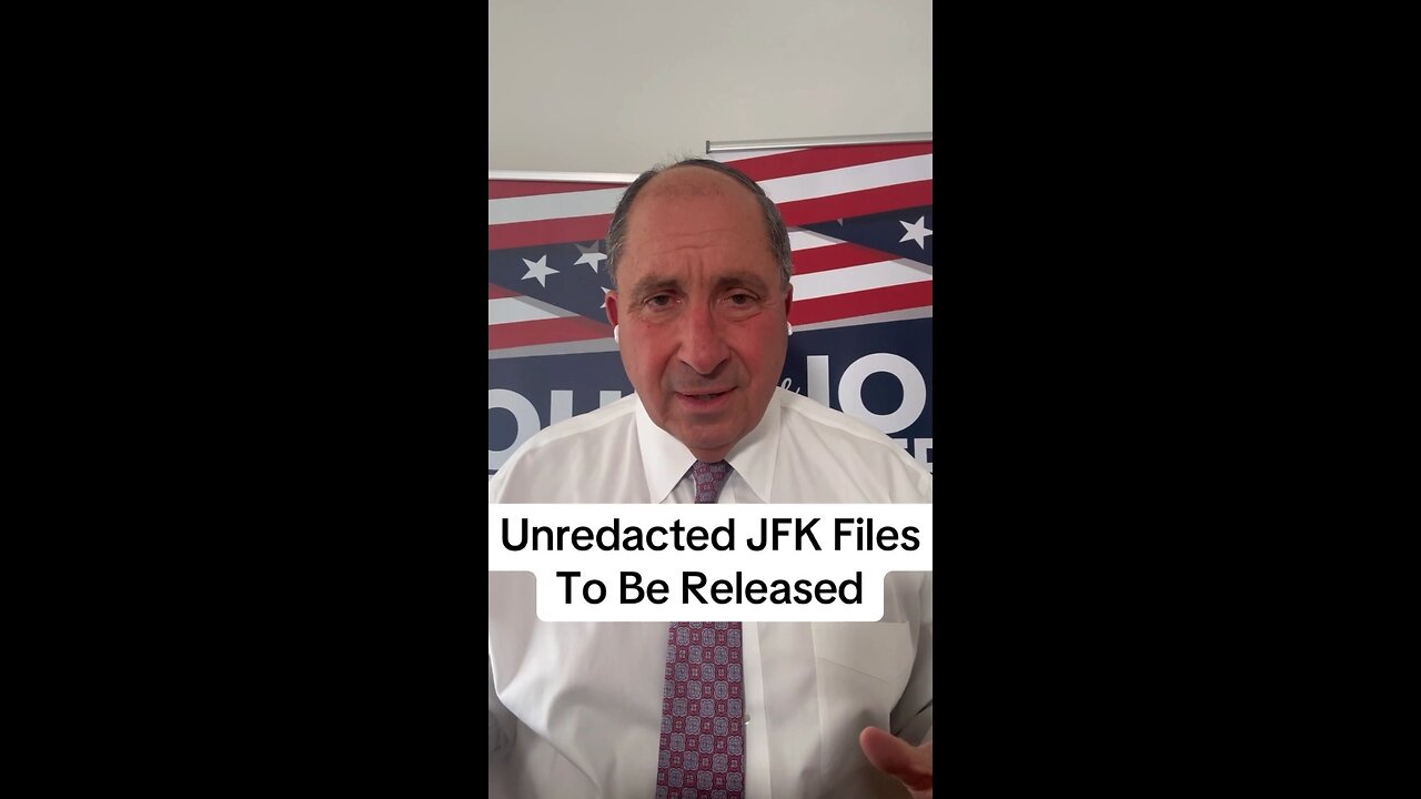Unredacted JFK Files To Be Released