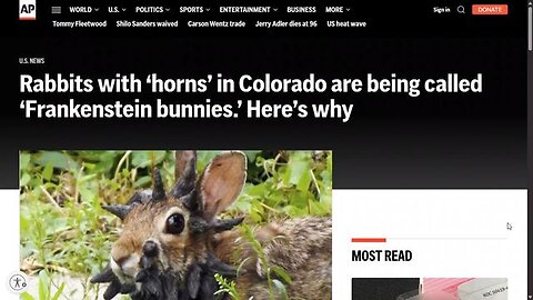Zombie Deer And Frankenstein Rabbits - A Tainted Creation - The Days of Noah
