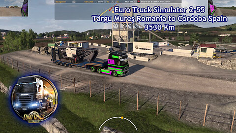 Euro Truck Simulator 2-55, Târgu Mureş Romania to Córdoba Spain, 3530 Km