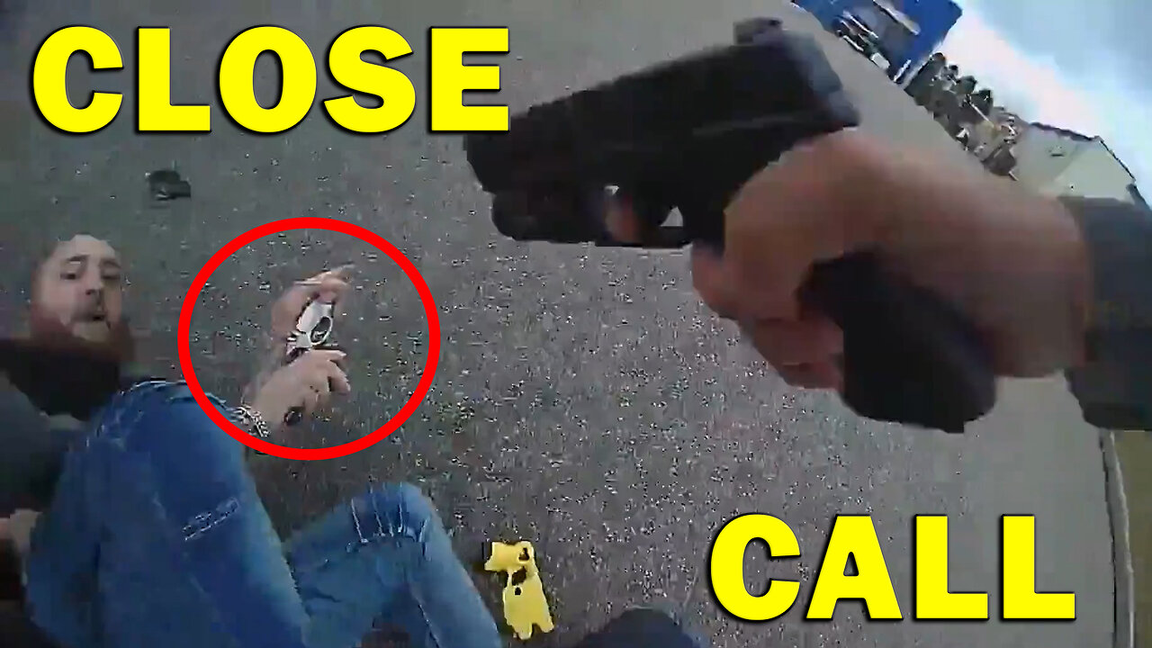 Bad Guy Pulls Gun On Officer After Getting Tased And Nearly Run Over! LEO Round Table S10E133