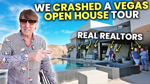 WE CRASHED A MULTI-MILLION DOLLAR MANSION OPEN HOUSE!