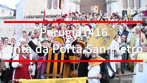 Porta San Pietro vince il palio 2025 di Perugia1416