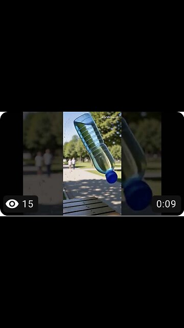 This Water Bottle is Doing A Back Flip