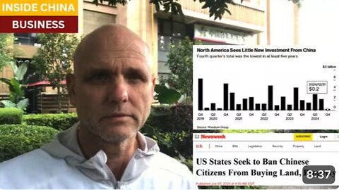 American officials want to ban Chinese investment in US businesses and land. They shouldn't bother
