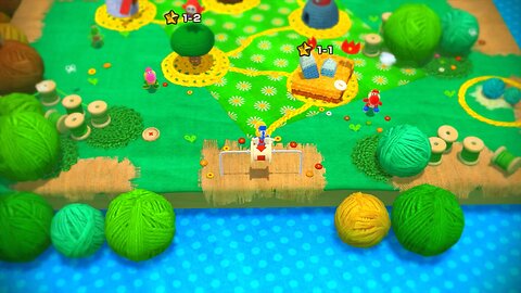 Yoshi's Woolly World (World 1 100%)