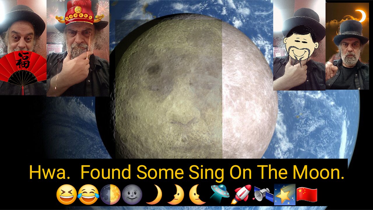 China Found Something On The Moon. 😆😂🌓🌚🌙🌛🌜🛸🚀🛰🌠🇨🇳