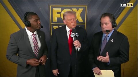 Trump Is The FIRST Sitting US President To Attend A Regular Season NFL Game Since Carter In 1978