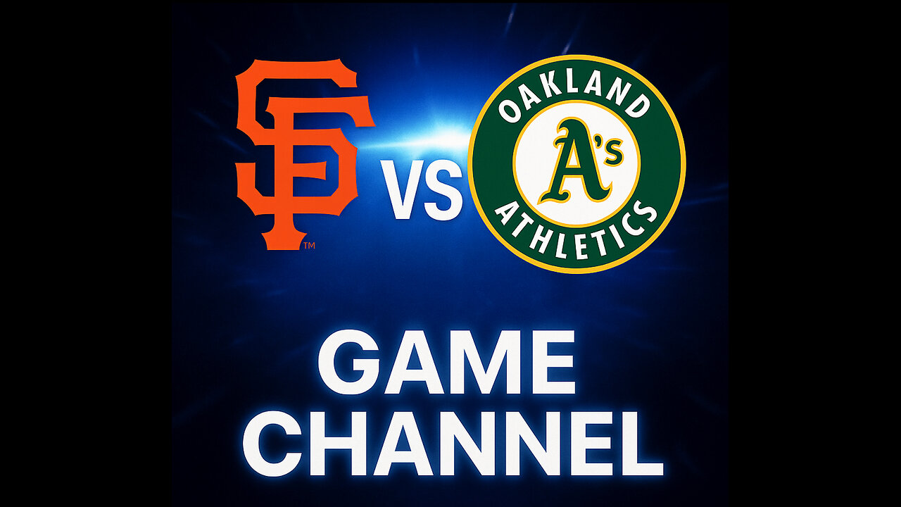 SAN FRANCISCO GIANTS VS ATHLETICS JULY 4, 2025