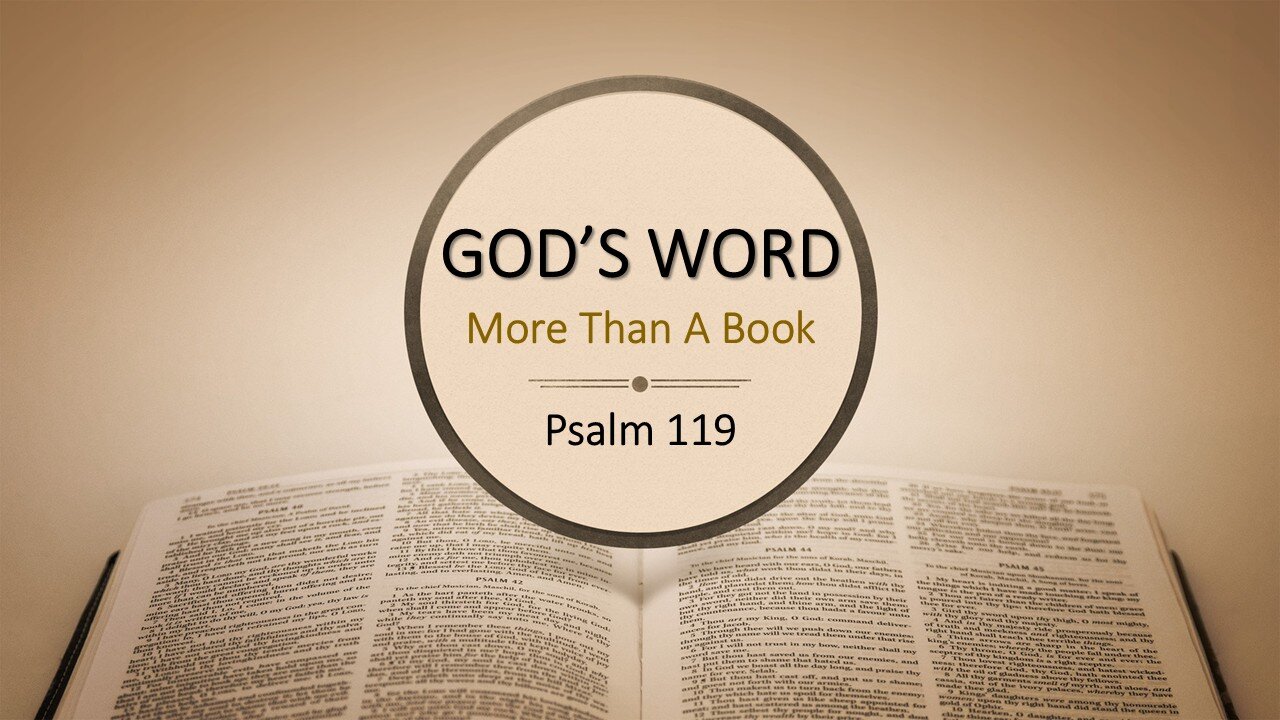 God's word – More than a book | Wednesday night