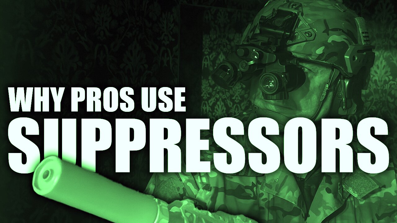 Why Pros Use Suppressors