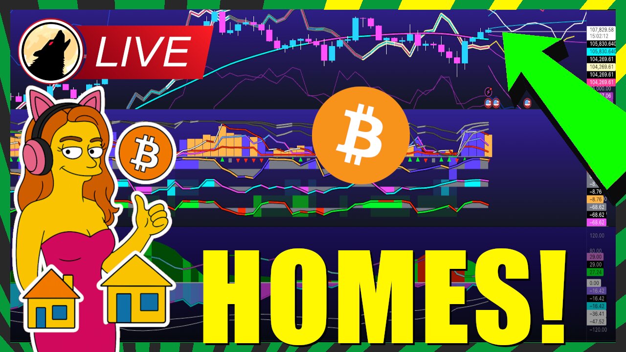 🐺 Bitcoin and Alts Buy HOMES! 🐺🚨LIVESTREAM🚨
