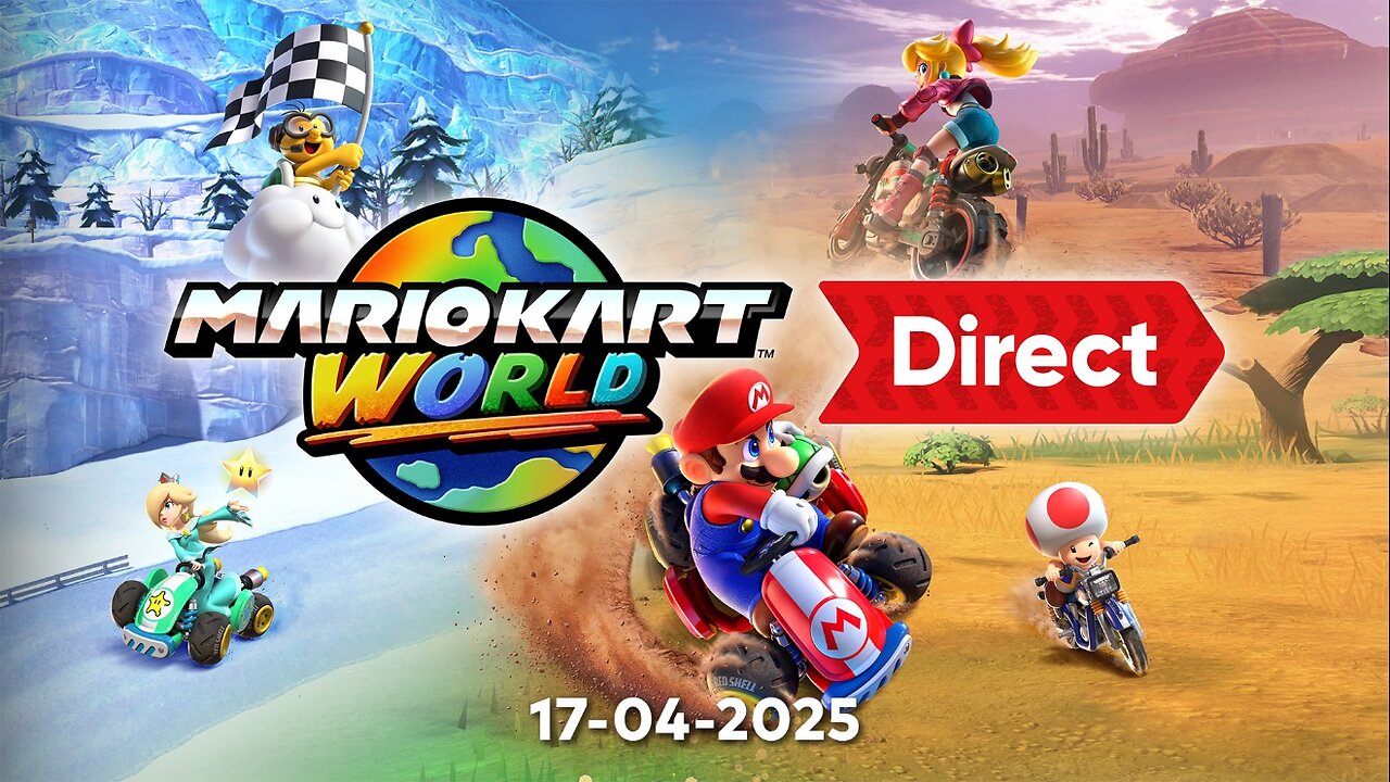 [Live Reaction] Mario Kart World Direct (4.17.25)